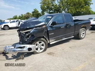2008 Dodge 1500 SLT with VIN 1D7HA18N88S588581, listed as a Copart auction lot 68473335 with Not provided miles and Salvage title. Bid and sale history available at DreamBid. Image 1.