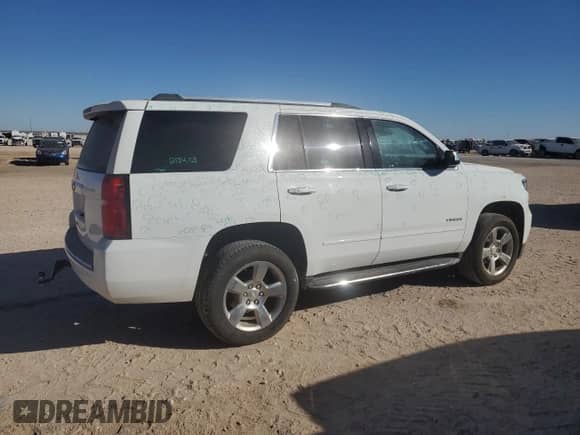 2020 Chevrolet Tahoe Premier with VIN 1GNSCCKC8LR213794, listed as a Copart auction lot 47137755 with 104,656 mi miles and Clean title. Bid and sale history available at DreamBid. Image 3.