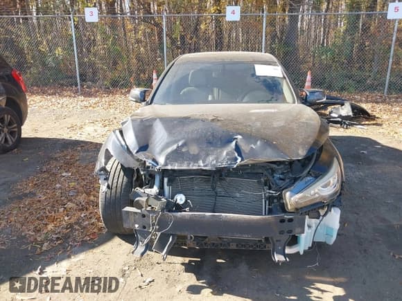 ✅ 2015 Infiniti Q50 Premium • VIN: JN1BV7AR6FM395242 • Lot: 43714296. Listed on IAAI with 90,912 mi. Free auction sales archive from the USA and detailed vehicle history report at DreamBid. Image 13.