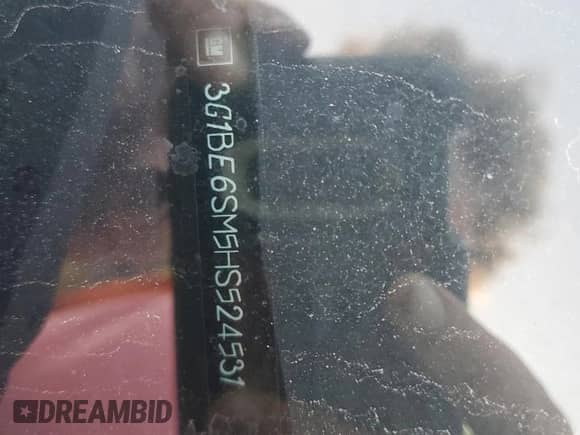 2017 Chevrolet Cruze LT with VIN 3G1BE6SM5HS524531, listed as a Copart auction lot 68834415 with 68,375 mi miles and Clean title. Bid and sale history available at DreamBid. Image 13.