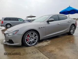 ✅ 2017 Maserati Ghibli S • VIN: ZAM57RSA2H1225226 • Lot: 93521045. Listed on Copart with 60,334 mi. Free auction sales archive from the USA and detailed vehicle history report at DreamBid. Image 1.
