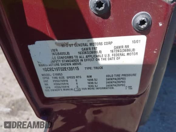 2002 Chevrolet Silverado 1500 с VIN 1GCEC19T02E139115, выставлен на аукционе IAAI как лот 40305024 с пробегом 276 215 миль миль и . История ставок и продаж доступна на DreamBid. Изображение 9.