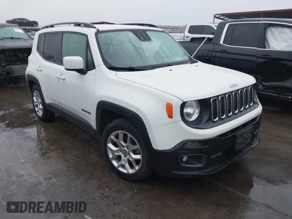 ✅ 2017 Jeep Renegade Latitude • VIN: ZACCJABB4HPE39304 • Lot: 43856518. Listed on IAAI with 126,804 mi. Free auction sales archive from the USA and detailed vehicle history report at DreamBid. Image 1.