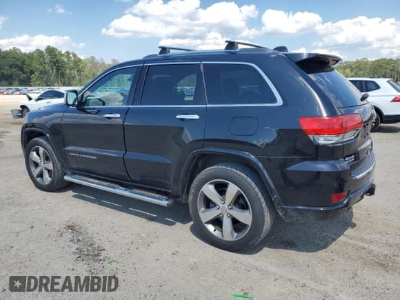 ✅ 2016 Jeep Grand Cherokee Overland • VIN: 1C4RJFCM9GC302353 • Лот: 58789604. Опубликован ранее на Copart с пробегом 87 826 миль. Бесплатный доступ к архиву аукционных продаж из США и подробный отчёт об истории автомобиля на DreamBid. Изображение 2.