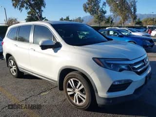 ✅ 2017 Honda Pilot EX-L • VIN: 5FNYF5H50HB018638 • Lot: 43851101. Listed on IAAI with 132,734 mi. Free auction sales archive from the USA and detailed vehicle history report at DreamBid. Image 1.