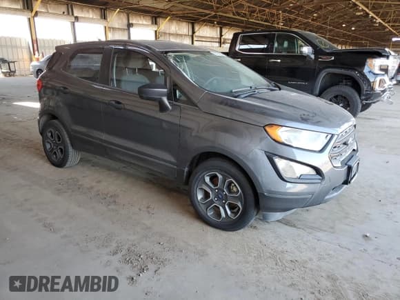 ✅ 2021 Ford EcoSport S • VIN: MAJ3S2FEXMC407002 • Lot: 82121265. Listed on Copart with Not provided. Free auction sales archive from the USA and detailed vehicle history report at DreamBid. Image 4.