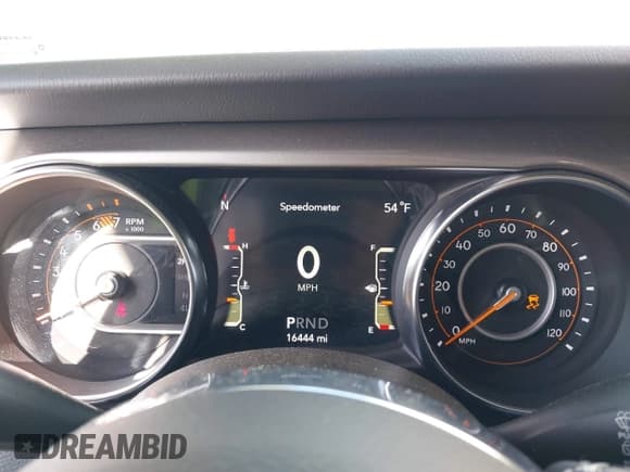 ✅ 2021 Jeep Wrangler Unlimited Sahara • VIN: 1C4HJXEN4MW503014 • Lot: 41900234. Listed on IAAI with 16,444 mi. Free auction sales archive from the USA and detailed vehicle history report at DreamBid. Image 7.
