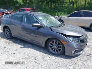 ✅ 2021 Honda Civic EX-L • VIN: 2HGFC1F7XMH704169 • Lot: 42950889. Listed on IAAI with 19,729 mi. Free auction sales archive from the USA and detailed vehicle history report at DreamBid. Image 1.