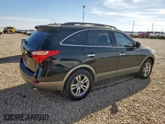 ✅ 2012 Hyundai Veracruz Limited • VIN: KM8NU4CC0CU188129 • Lot: 91858735. Listed on Copart with 129,982 mi. Free auction sales archive from the USA and detailed vehicle history report at DreamBid. Image 3.