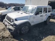 ✅ 2024 Jeep Wrangler Sahara • VIN: 1C4PJXEG6RW312862 • Lot: 48125215. Listed on Copart with 3,915 mi. Free auction sales archive from the USA and detailed vehicle history report at DreamBid. Image 1.
