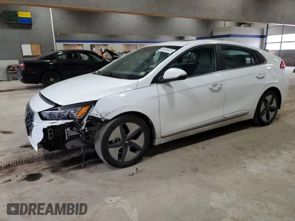 2022 Hyundai Ioniq Limited с VIN KMHC05LC9NU270968, выставлен на аукционе Copart как лот 89326835 с пробегом 73 077 миль миль и Списание • Salvage title. История ставок и продаж доступна на DreamBid. Изображение 1.