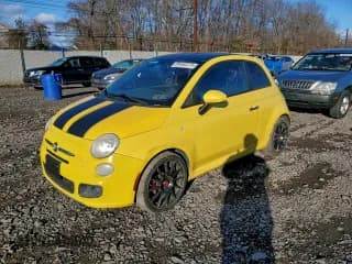 ✅ 2012 FIAT 500 Sport • VIN: 3C3CFFBR0CT123254 • Lot: 95402275. Listed on Copart with 61,432 mi. Free auction sales archive from the USA and detailed vehicle history report at DreamBid. Image 1.
