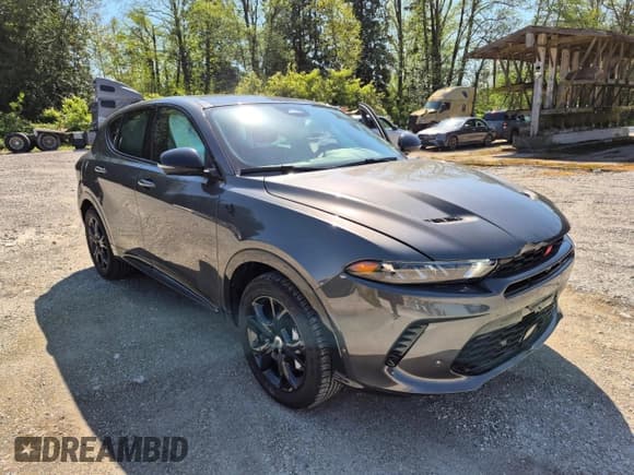 ✅ 2024 Dodge Hornet R/T Plus • VIN: ZACPDFDW7R3A12570 • Lot: 52097675. Listed on Copart with Not provided. Free auction sales archive from the USA and detailed vehicle history report at DreamBid. Image 4.