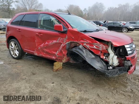 ✅ 2010 Ford Edge Sport • VIN: 2FMDK3AC3ABA03881 • Lot: 83205304. Listed on Copart with 94,247 mi. Free auction sales archive from the USA and detailed vehicle history report at DreamBid. Image 4.