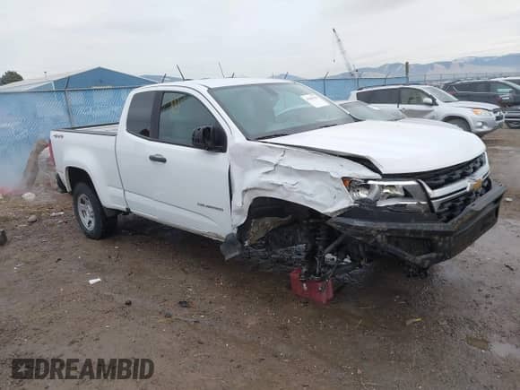 2021 Chevrolet Colorado 4WD Work Truck с VIN 1GCHTBEN2M1141579, выставлен на аукционе IAAI как лот 41056743 с пробегом 74 630 миль миль и . История ставок и продаж доступна на DreamBid. Изображение 1.