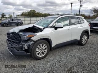 ✅ 2024 Toyota Corolla Cross LE • VIN: 7MUBAABG3RV081629 • Lot: 87419885. Listed on Copart with 35,218 mi. Free auction sales archive from the USA and detailed vehicle history report at DreamBid. Image 1.