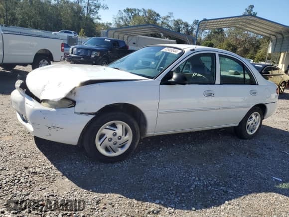 ✅ 2001 Ford Escort Fleet • VIN: 3FAFP13P91R193180 • Lot: 80908644. Listed on Copart with 153,053 mi. Free auction sales archive from the USA and detailed vehicle history report at DreamBid. Image 1.