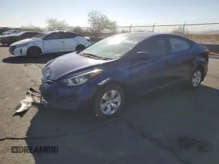 ✅ 2016 Hyundai Elantra SE • VIN: 5NPDH4AE7GH776361 • Lot: 68726055. Listed on Copart with 17,870 mi. Free auction sales archive from the USA and detailed vehicle history report at DreamBid. Image 1.