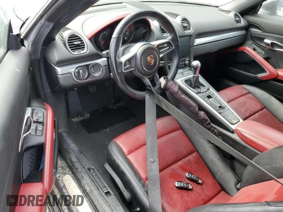 ✅ 2017 Porsche 718 Boxster • VIN: WP0CA2A85HS221345 • Lot: 73931914. Listed on Copart with Not provided. Free auction sales archive from the USA and detailed vehicle history report at DreamBid. Image 8.