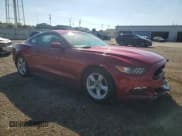 ✅ 2016 Ford Mustang V6 • VIN: 1FA6P8AM9G5236512 • Lot: 80853765. Listed on Copart with 42,219 mi. Free auction sales archive from the USA and detailed vehicle history report at DreamBid. Image 4.