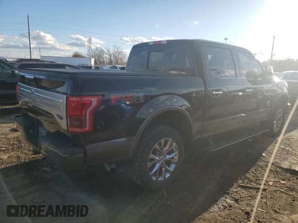 ✅ 2016 Ford F-150 Lariat • VIN: 1FTEW1EG0GFD54124 • Lot: 92010595. Listed on Copart with 189,373 mi. Free auction sales archive from the USA and detailed vehicle history report at DreamBid. Image 3.