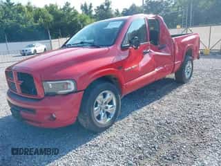 2005 Dodge 1500 SLT z VIN 1D7HA18D85S351382, wystawiony jako IAAI lot #42821641 z przebiegiem 185 000 mil mil oraz . Historia ofert i sprzedaży dostępna na DreamBid. Obrazek 2.