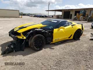 2018 Chevrolet Corvette Z06 1LZ с VIN 1G1YP2D62J5600301, выставлен на аукционе Copart как лот 64827244 с пробегом 41 767 миль миль и Списание • Salvage title. История ставок и продаж доступна на DreamBid. Изображение 1.