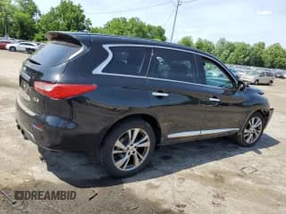 ✅ 2013 Infiniti JX35 • VIN: 5N1AL0MM4DC318440 • Лот: 61278714. Опубликован ранее на Copart с пробегом Не указан. Бесплатный доступ к архиву аукционных продаж из США и подробный отчёт об истории автомобиля на DreamBid. Изображение 3.