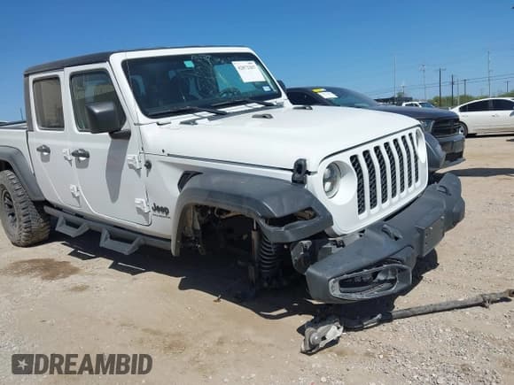 ✅ 2023 Jeep Gladiator Sport S • VIN: 1C6HJTAG1PL542530 • Лот: 42872207. Опубликован ранее на IAAI с пробегом 44 323 миль. Бесплатный доступ к архиву аукционных продаж из США и подробный отчёт об истории автомобиля на DreamBid. Изображение 6.