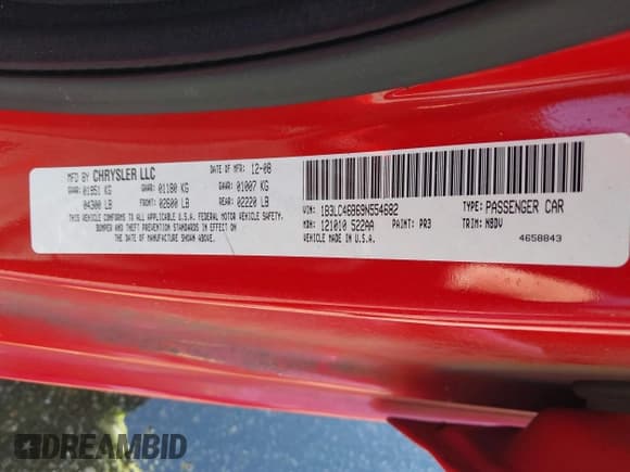 ✅ 2009 Dodge Avenger SE • VIN: 1B3LC46B69N554682 • Lot: 41892113. Wystawiony na IAAI z przebiegiem 126 204 mil. Bezpłatny archiwum sprzedaży aukcyjnych z USA i szczegółowy raport historii pojazdu na DreamBid. Zdjęcie 9.