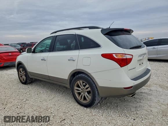 ✅ 2012 Hyundai Veracruz Limited • VIN: KM8NU4CC3CU182258 • Lot: 95725735. Listed on Copart with 93,518 mi. Free auction sales archive from the USA and detailed vehicle history report at DreamBid. Image 2.