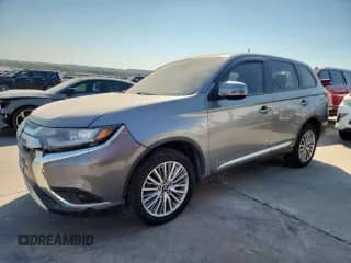 2019 Mitsubishi Outlander SE with VIN JA4AD3A33KZ050144, listed as a Copart auction lot 71791425 with 113,654 mi miles and Salvage title. Bid and sale history available at DreamBid. Image 1.