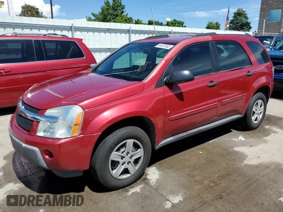 ✅ 2006 Chevrolet Equinox LS • VIN: 2CNDL23F966129578 • Лот: 54407043. Опубликован ранее на Copart с пробегом 191 476 миль. Бесплатный доступ к архиву аукционных продаж из США и подробный отчёт об истории автомобиля на DreamBid. Изображение 1.