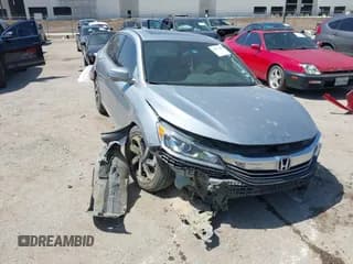✅ 2017 Honda Accord EX-L • VIN: 1HGCR3F84HA016288 • Lot: 42776349. Listed on IAAI with Not provided. Free auction sales archive from the USA and detailed vehicle history report at DreamBid. Image 1.