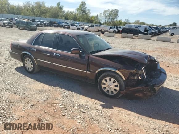 ✅ 2003 Mercury Grand Marquis LS Premium • VIN: 2MEFM75W33X626005 • Lot: 89677735. Listed on Copart with 90,623 mi. Free auction sales archive from the USA and detailed vehicle history report at DreamBid. Image 4.
