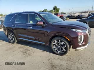 ✅ 2022 Hyundai Palisade Calligraphy • VIN: KM8R74HEXNU467710 • Лот: 71030514. Опубликован ранее на Copart с пробегом 55 837 миль. Бесплатный доступ к архиву аукционных продаж из США и подробный отчёт об истории автомобиля на DreamBid. Изображение 4.