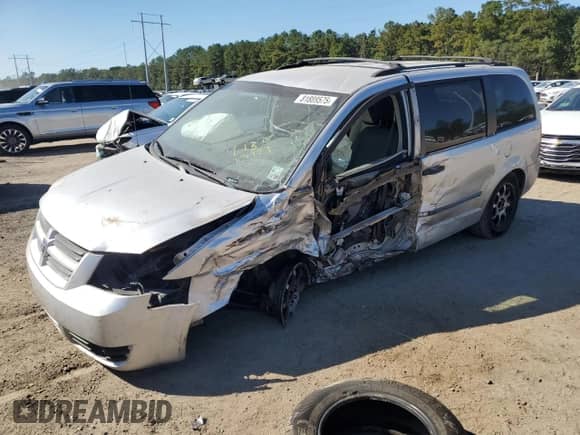 2008 Dodge Grand Caravan SE with VIN 1D8HN44H28B149085, listed as a Copart auction lot 81889575 with 359,058 mi miles and Salvage title. Bid and sale history available at DreamBid. Image 1.
