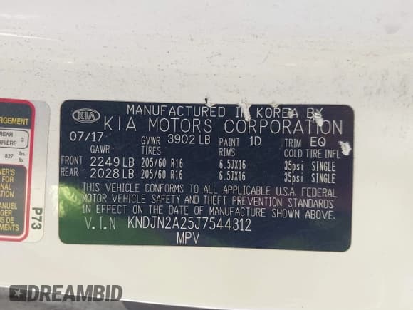 ✅ 2018 Kia Soul • VIN: KNDJN2A25J7544312 • Lot: 43548702. Wystawiony na IAAI z przebiegiem 71 156 mil. Bezpłatny archiwum sprzedaży aukcyjnych z USA i szczegółowy raport historii pojazdu na DreamBid. Zdjęcie 9.