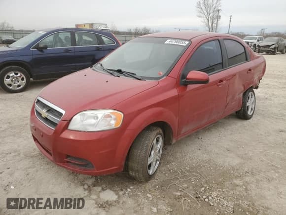 ✅ 2011 Chevrolet Aveo 1LT • VIN: KL1TD5DEXBB194393 • Lot: 44790055. Listed on Copart with 122,515 mi. Free auction sales archive from the USA and detailed vehicle history report at DreamBid. Image 1.