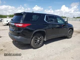 ✅ 2019 Chevrolet Traverse LS • VIN: 1GNERFKW8KJ180431 • Lot: 69841374. Wystawiony na Copart z przebiegiem 98 065 mil. Bezpłatny archiwum sprzedaży aukcyjnych z USA i szczegółowy raport historii pojazdu na DreamBid. Zdjęcie 3.