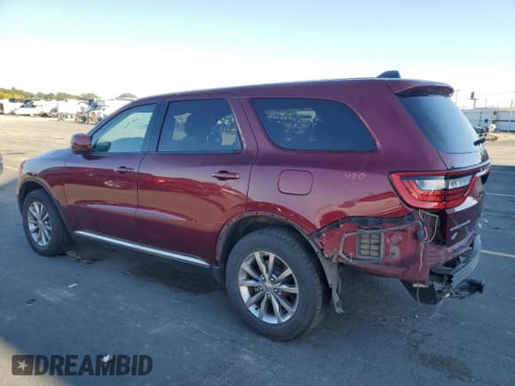 ✅ 2018 Dodge Durango SXT • VIN: 1C4RDJAGXJC346134 • Lot: 84741385. Listed on Copart with 94,894 mi. Free auction sales archive from the USA and detailed vehicle history report at DreamBid. Image 2.