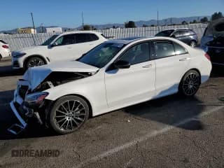 ✅ 2020 Mercedes-Benz C 300 • VIN: WDDWF8DB0LR549836 • Lot: 82660815. Listed on Copart with 50,507 mi. Free auction sales archive from the USA and detailed vehicle history report at DreamBid. Image 1.