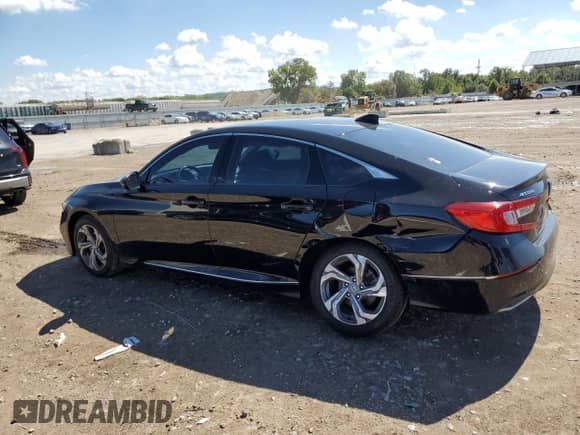 2018 Honda Accord EX-L z VIN 1HGCV1F5XJA158219, wystawiony jako Copart lot #81394625 z przebiegiem 108 177 mil mil oraz Szkoda całkowita • Salvage title. Historia ofert i sprzedaży dostępna na DreamBid. Obrazek 2.
