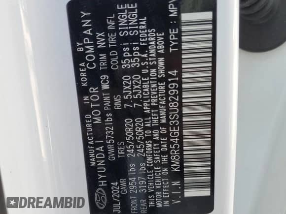 ✅ 2025 Hyundai Palisade Limited • VIN: KM8R54GE3SU829914 • Лот: 62075815. Размещён на Copart с пробегом 10 659 миль миль. Получите бесплатный доступ к архиву аукционных продаж из США и посмотрите подробный отчёт об истории автомобиля на DreamBid. Изображение 14.