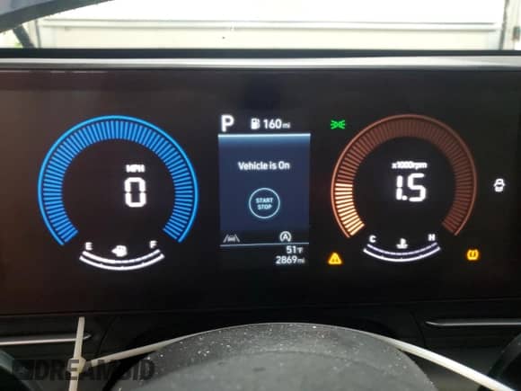 2024 Hyundai Kona SE with VIN KM8HA3AB3RU088898, listed as a Copart auction lot 81571074 with 2,869 mi miles and Salvage title. Bid and sale history available at DreamBid. Image 9.