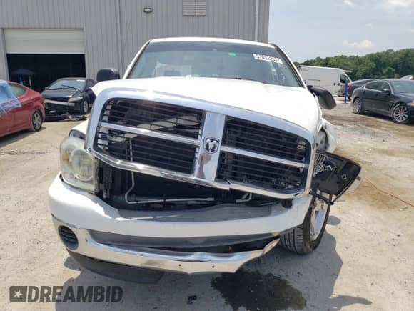 2006 Dodge 1500 SLT with VIN 1D7HA16N96J178314, listed as a Copart auction lot 57031285 with 129,813 mi miles and Salvage title. Bid and sale history available at DreamBid. Image 5.