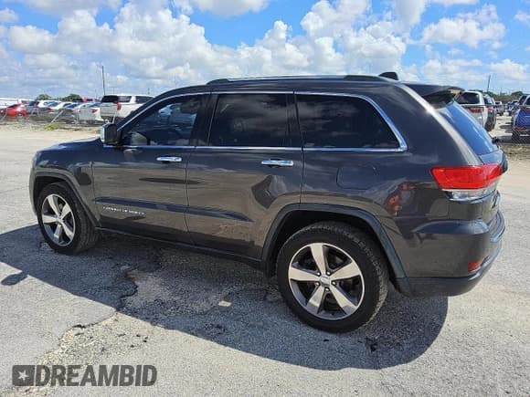 ✅ 2015 Jeep Grand Cherokee Limited • VIN: 1C4RJEBG6FC906320 • Lot: 81384665. Listed on Copart with 140,796 mi. Free auction sales archive from the USA and detailed vehicle history report at DreamBid. Image 2.