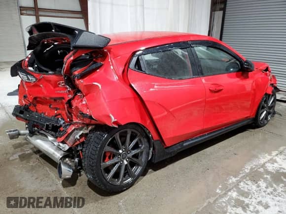 2020 Hyundai Veloster z VIN KMHT36AH6LU005255, wystawiony jako Copart lot #42808305 z przebiegiem 41 856 mil mil oraz Nie do naprawy • Non repairable. Historia ofert i sprzedaży dostępna na DreamBid. Obrazek 3.