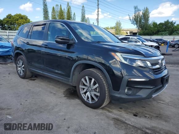 ✅ 2019 Honda Pilot EX-L • VIN: 5FNYF6H58KB080351 • Лот: 86608115. Опубликован ранее на Copart с пробегом 46 206 миль. Бесплатный доступ к архиву аукционных продаж из США и подробный отчёт об истории автомобиля на DreamBid. Изображение 4.