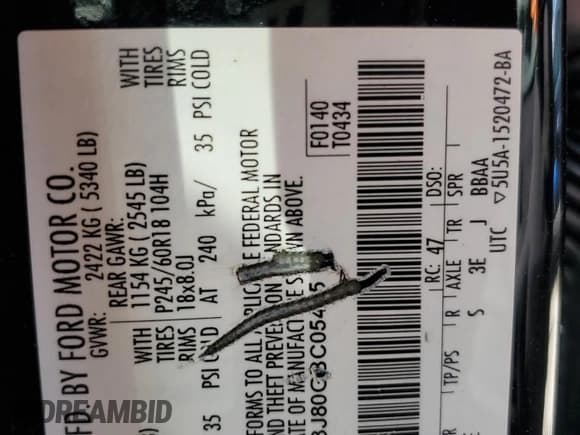 ✅ 2016 Ford Edge SEL • VIN: 2FMPK3J80GBC05465 • Lot: 80435695. Wystawiony na Copart z przebiegiem 166 372 mil. Bezpłatny archiwum sprzedaży aukcyjnych z USA i szczegółowy raport historii pojazdu na DreamBid. Zdjęcie 13.